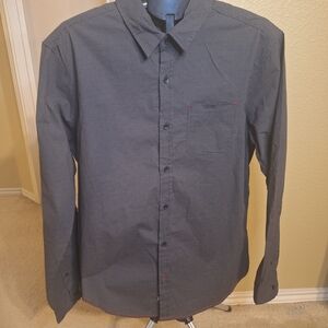 Burnside Long Sleeve Men's Shirt. Size XL 100 % Cotton.